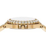 Michael Kors Lennox Quartz Green Dial Gold Steel Strap Watch For Women - MK7395 Buy Now By Michael Kors