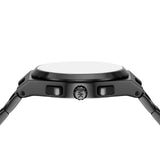 Michael Kors Lennox Chronograph Black Dial Black Steel Strap Watch For Men - MK9146 Buy Now By Michael Kors