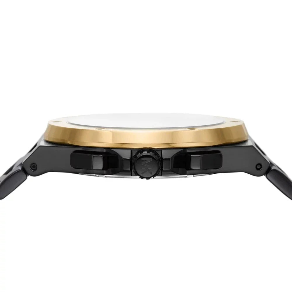 Michael Kors Lennox Chronograph Black Dial Black Steel Strap Watch For Men - MK8941 Buy Now By Michael Kors