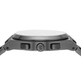 Michael Kors Lennox Chronograph Black Dial Grey Steel Strap Watch For Men - MK9118 Buy Now By Michael Kors