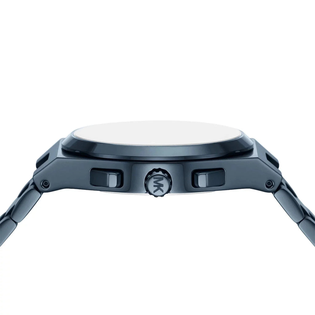 Michael Kors Lennox Chronograph Blue Dial Blue Steel Strap Watch For Women - MK9147 Buy Now By Michael Kors