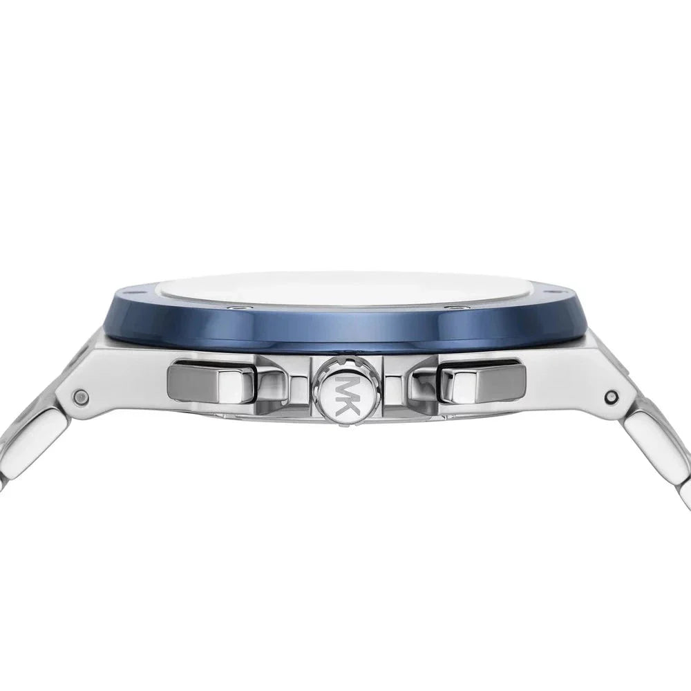 Michael Kors Lennox Chronograph Blue Dial Silver Steel Strap Watch For Men - MK8938 Buy Now By Michael Kors