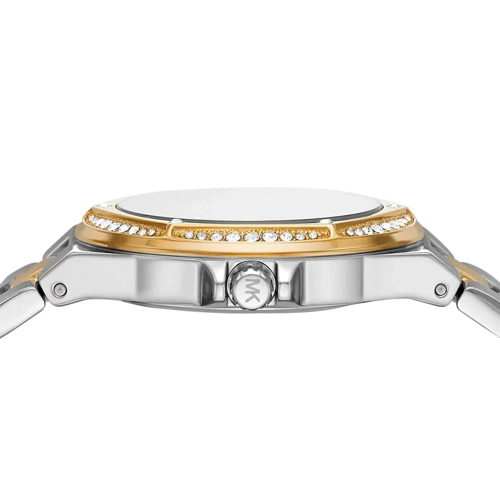 Michael Kors Lennox Three-Hand Gold Dial Two Tone Steel Strap Watch For Women - MK6988 Buy Now By Michael Kors