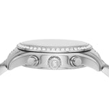 Michael Kors Lexington Chronograph White Dial Silver Steel Strap Watch For Women - MK7243 Buy Now By Michael Kors