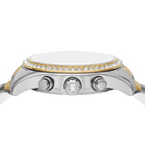 Michael Kors Lexington Chronograph Green Dial Two Tone Steel Strap Watch For Women - MK7303 Buy Now By Michael Kors