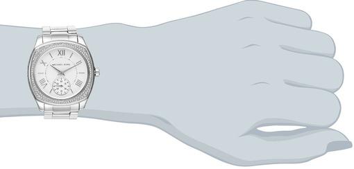 Michael Kors Bryn Quartz Silver Dial Silver Steel Strap Watch For Women - MK6133 Buy Now By Michael Kors