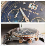 Michael Kors Brinkley Blue Dial Two Tone Steel Strap Watch for Women - MK6205 Buy Now By Michael Kors