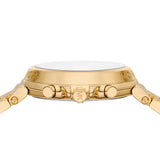 Michael Kors Maren Chronograph Gold Dial Gold Steel Strap Watch for Women - MK7493 Buy Now By Michael Kors