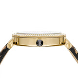 Michael Kors Parker Black Dial Cheetah Print Brown Leather Strap Watch For Women - MK4723 Buy Now By Michael Kors