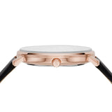 Michael Kors Pyper Quartz White Dial Black Leather Strap Watch For Women - MK2834 Buy Now By Michael Kors