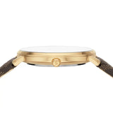 Michael Kors Pyper Quartz Silver Dial Brown Leather Strap Watch For Women - MK2857 Buy Now By Michael Kors