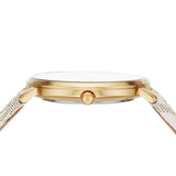 Michael Kors Pyper Quartz Silver Dial White Leather Strap Watch For Women - MK2858 Buy Now By Michael Kors