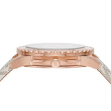 Michael Kors Runway Quartz Rose Gold Dial White Leather Strap Watch For Women - MK6980 Buy Now By Michael Kors