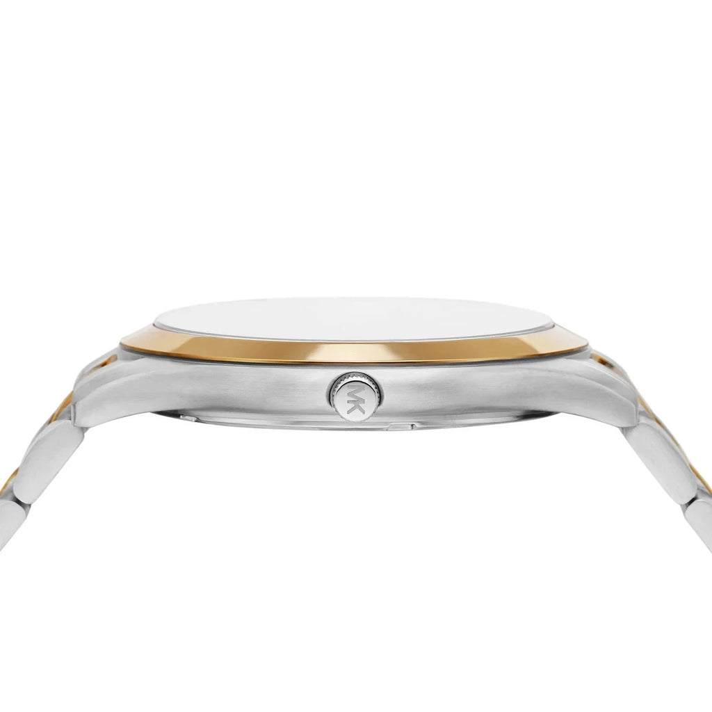 Michael Kors Slim Runway Quartz Green Dial Two Tone Steel Strap Watch for Women - MK9149 Buy Now By Michael Kors