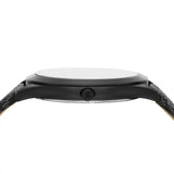 Michael Kors Slim Runway Black Dial Black Leather Strap Watch For Men - MK8908 Buy Now By Michael Kors