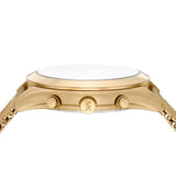 Michael Kors Slim Runway Chronograph Black Dial Gold Mesh Strap Watch For Men - MK9057 Buy Now By Michael Kors