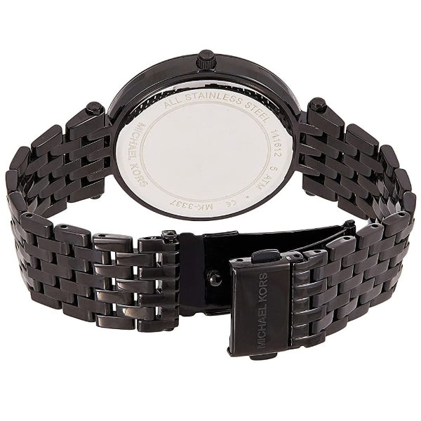 Michael Kors Darci Black Dial Black Steel Strap Watch for Women - MK3337 Buy Now By Michael Kors