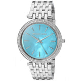 Michael Kors Darci Mother of Pearl Blue Dial Silver Steel Strap Watch for Women - MK3515 Buy Now By Michael Kors