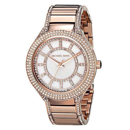 Michael Kors Kerry Mother of Pearl Dial Rose Gold Steel Strap Watch for Women - MK3313 Buy Now By Michael Kors