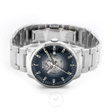 Mido Commander Automatic Gradient Blue Dial Silver Steel Strap Watch For Men - M021.407.11.411.01 Buy Now By Mido