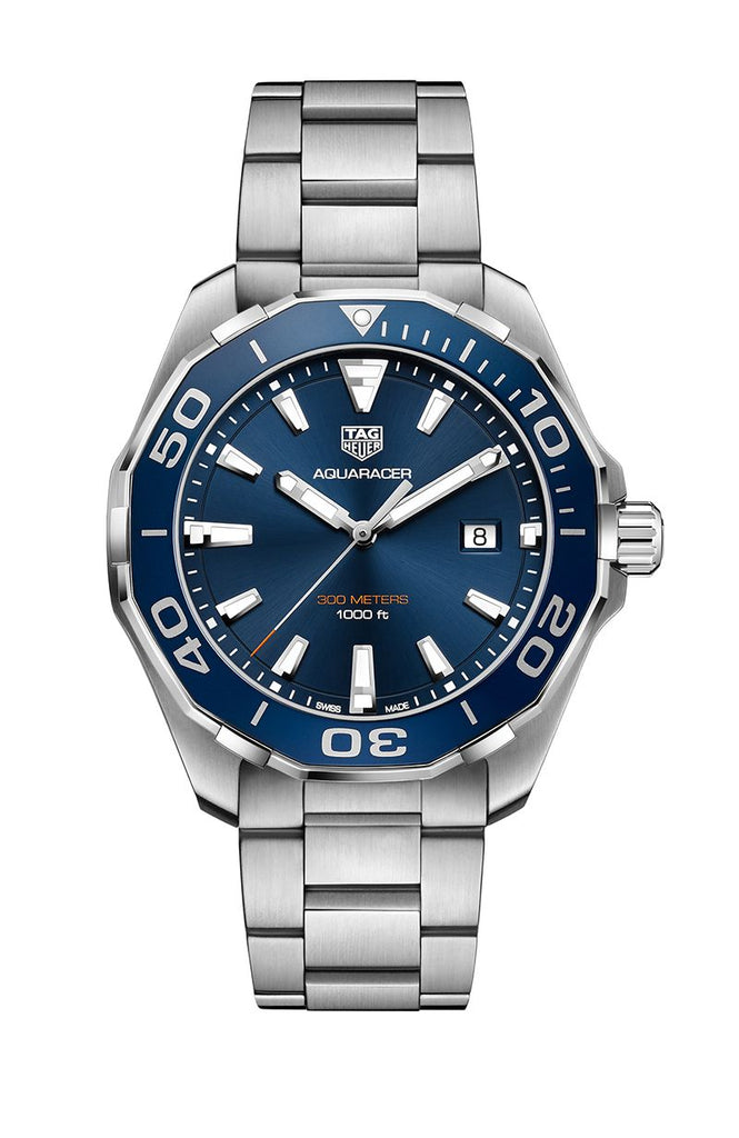 Tag Heuer Aquaracer Blue Dial Watch for Men - WAY101C.BA0746 Buy Now By Tag Heuer