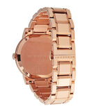 Burberry The City White Dial Rose Gold Steel Strap Watch for Women - BU9004 Buy Now By Burberry