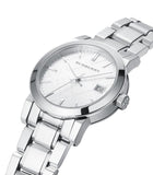 Burberry The City White Dial Silver Steel Strap Watch for Women - BU9100 Buy Now By Burberry