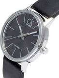 Calvin Klein City Black Dial Black Leather Strap Watch for Men - K2G21107 Buy Now By Calvin Klein