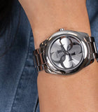Guess G-Twist Silver Dial Silver Steel Strap Watch for Women - W1082L1 Buy Now By Guess
