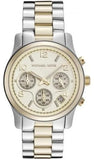 Michael Kors Runway Gold Dial Two Tone Steel Strap Watch for Women - MK5137 Buy Now By Michael Kors