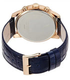 Guess Pinnacle Chronograph White Dial Blue Leather Strap Watch For Men - W0673G6 Buy Now By Guess