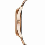 Guess G-Twist Rose Gold Dial Rose Gold Steel Strap Watch for Women - W1082L3 Buy Now By Guess