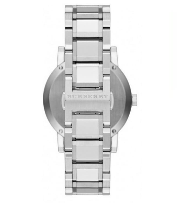 Burberry The City Chronograph Silver Dial Silver Steel Strap Watch for Men - BU9350 Buy Now By Burberry