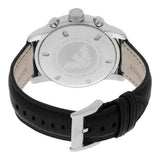 Emporio Armani Classic Chronograph Black Dial Black Leather Strap Watch For Men - AR0431 Buy Now By Emporio Armani