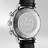 IWC Portofino Chronograph White Dial Black Leather Strap Watch for Men - IW391024 Buy Now By IWC