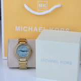 Michael Kors Kerry Mother of Pearl Dial Gold Steel Strap Watch for Women - MK3481 Buy Now By Michael Kors