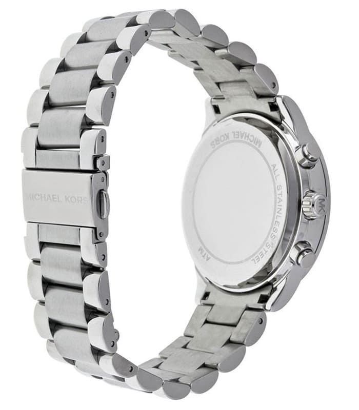 Michael Kors Brinkley Diamonds Silver Dial Silver Steel Strap Watch for Women - MK6186 Buy Now By Michael Kors