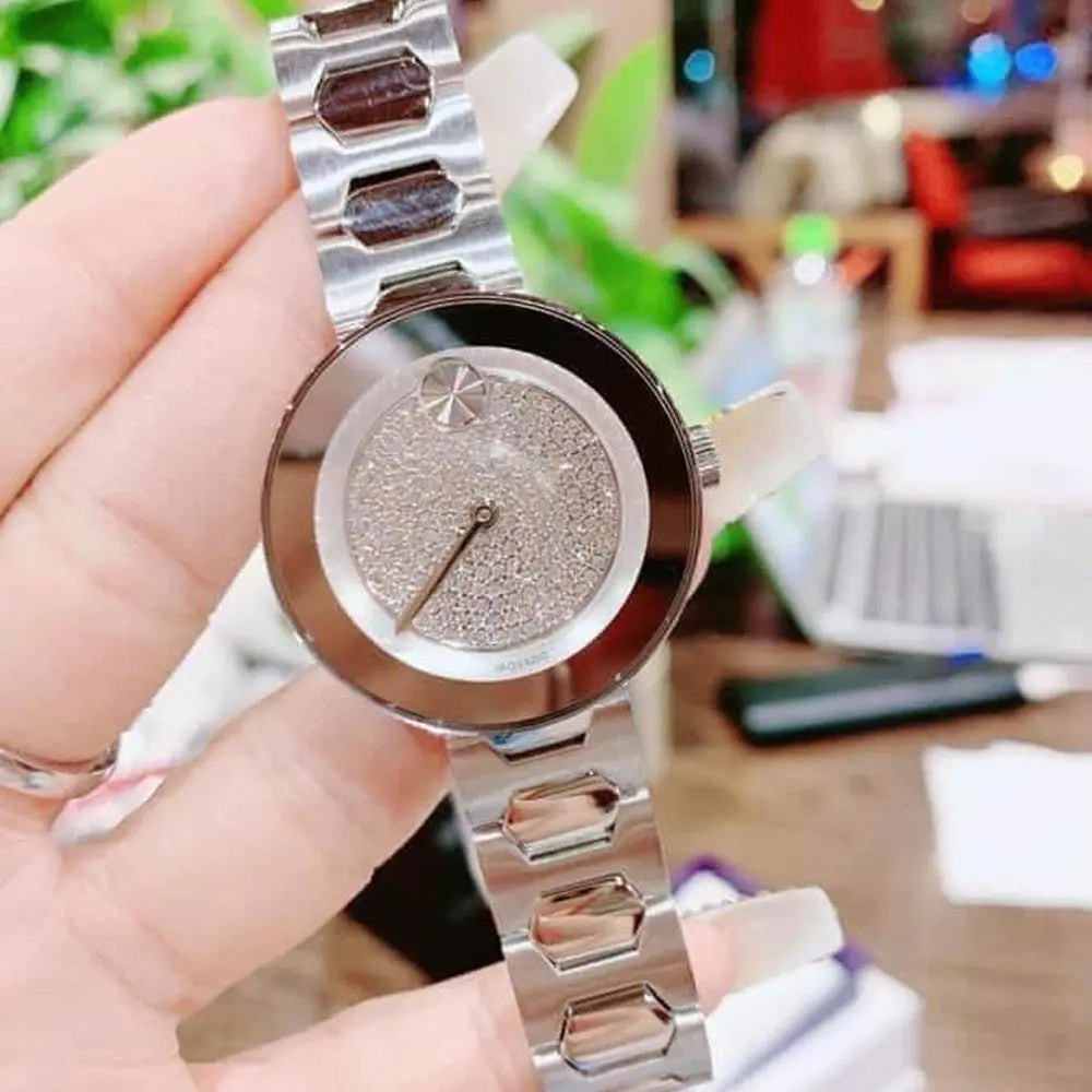 Movado Bold Silver Dial Silver Steel Strap Watch For Women - 3600567 Buy Now By Movado