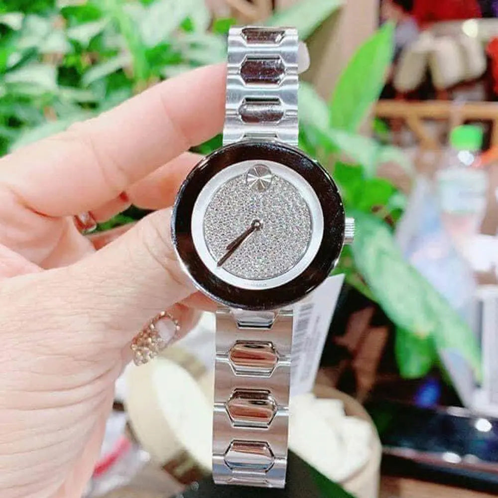 Movado Bold Silver Dial Silver Steel Strap Watch For Women - 3600567 Buy Now By Movado