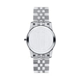 Movado Museum Classic Black Dial Silver Steel Strap Watch For Women - 0606505 Buy Now By Movado