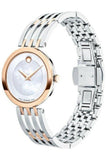 Movado Esperanza Mother of Pearl Dial Two Tone Steel Strap Watch For Women - 0607114 Buy Now By Movado