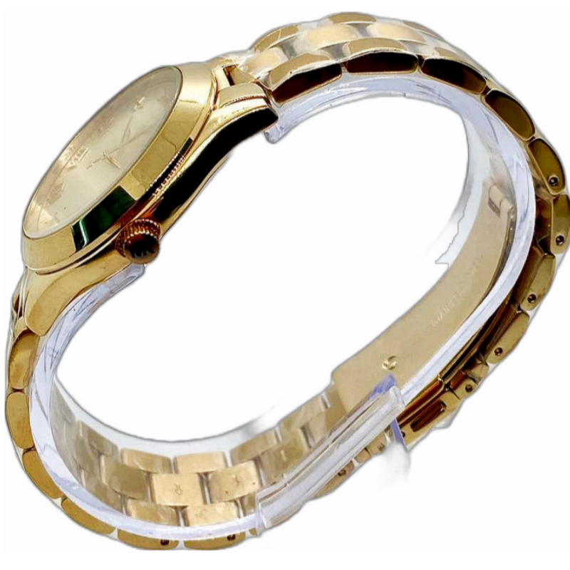 Michael Kors Slim Runway Gold Dial Gold Steel Strap Watch For Women - MK3456 Buy Now By Michael Kors