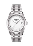 Tissot T Trend Couturier White Dial Silver Steel Strap Watch For Women - T035.210.11.011.00 Buy Now By Tissot