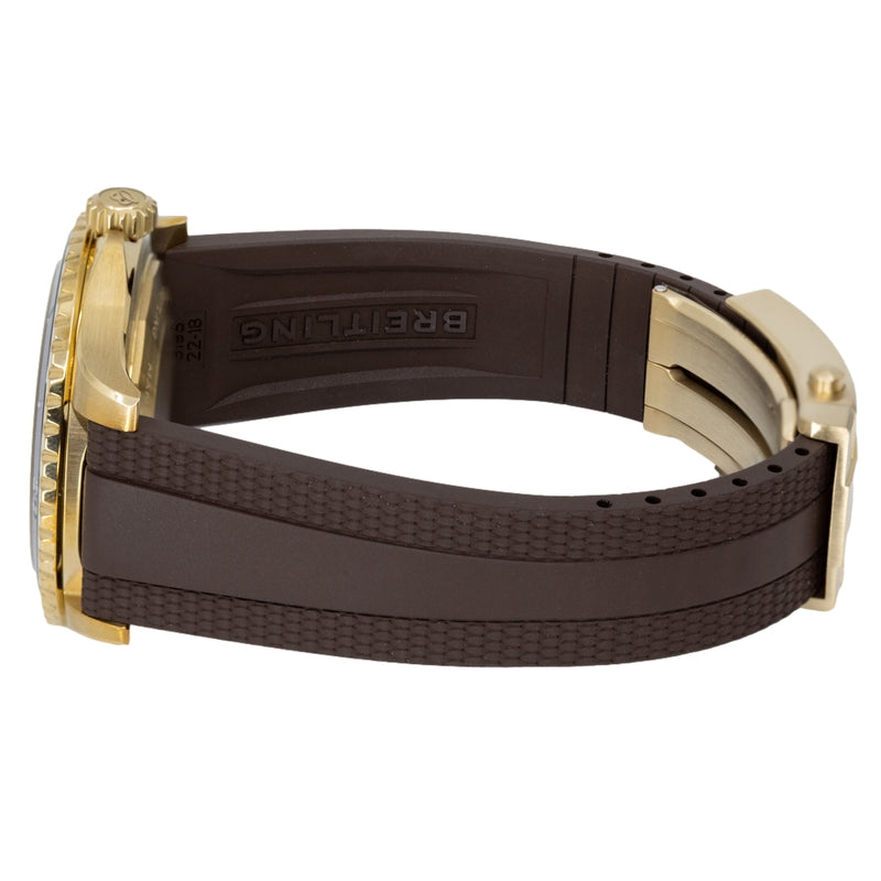 Breitling Superocean Automatic 44 Brown Dial Brown Rubber Strap Watch for Men - N17376201Q1S1 Buy Now By Breitling