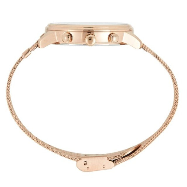 Tommy Hilfiger Blake Chronograph Rose Gold Dial Rose Gold Mesh Bracelet Watch For Women - 1781907 Buy Now By Tommy Hilfiger