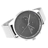 Tommy Hilfiger Chase Quartz Grey Dial Silver Mesh Bracelet Watch For Men - 1791484 Buy Now By Tommy Hilfiger