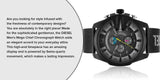 Diesel Mega Chief Chronograph Black Dial Black Mesh Bracelet Watch For Men - DZ4514 Buy Now By Diesel