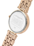 Coach Park Silver Dial Rose Gold Steel Strap Watch for Women - 14503735 Buy Now By Coach