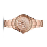 Fossil Stella Sport Multifunction Rose Gold Dial Rose Gold Steel Strap Watch for Women - ES5106 Buy Now By Fossil