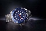 Citizen Promaster Mechanical Blue Dial Silver Steel Strap Watch For Men - NJ0121-89L Buy Now By Citizen